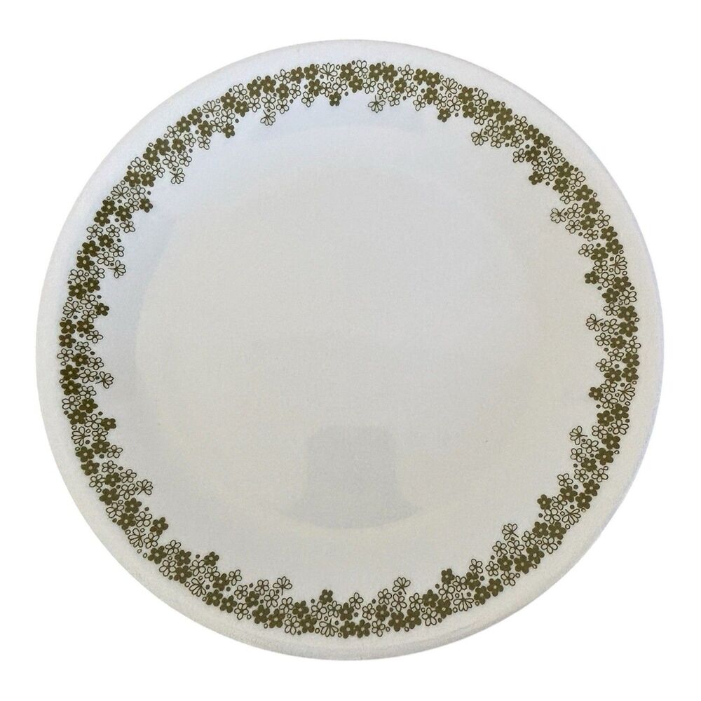 Vintage Corelle Spring Blossom 8 1/2" Lunch Salad Luncheon Plate Crazy Daisy